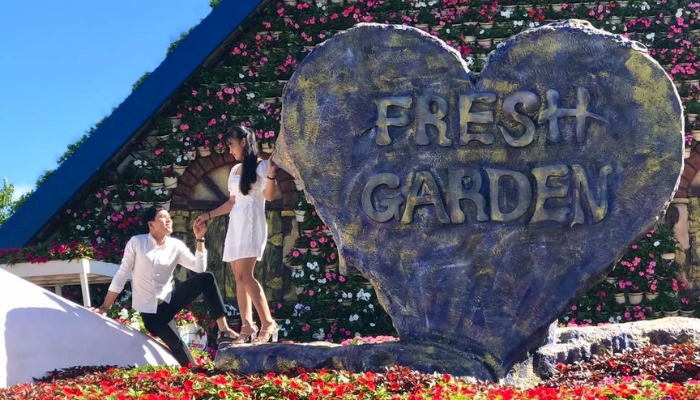 Fresh Garden Đà Lạt – Địa điểm lý tưởng chụp hình cho các cặp đôi