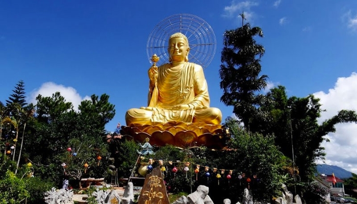 Tượng Phật Thích Ca Niêm Hoa Vi Tiếu