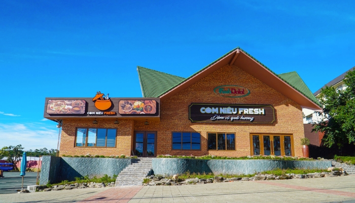 Nhà hàng Cơm Niêu Fresh với đa dạng các món ăn đặc sản vùng núi