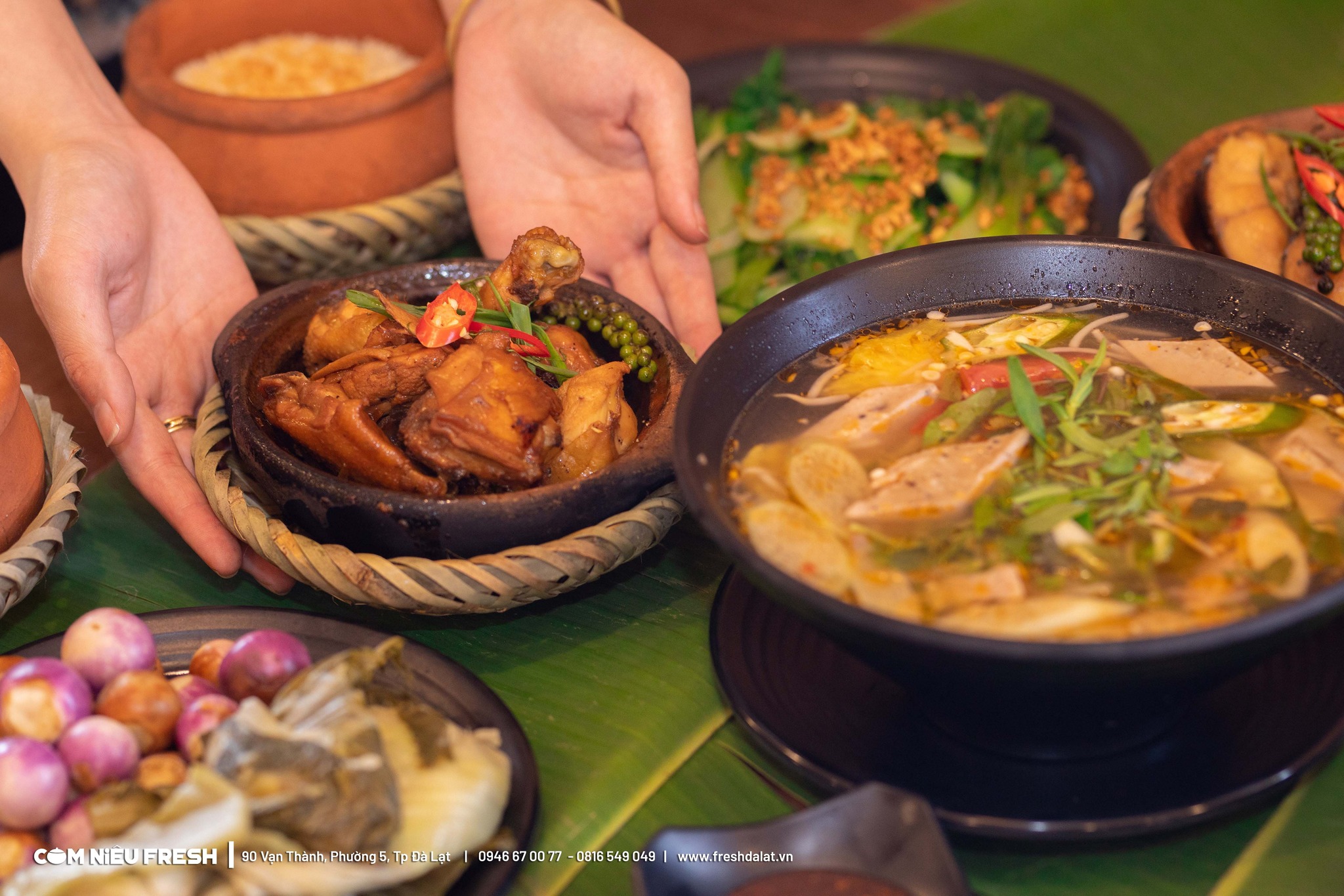 Cơm nhà ngon như mẹ nấu tại Fresh Garden